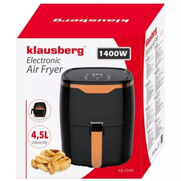 FRITØGER 1400W 4,5L KLAUSBERG KB-7559