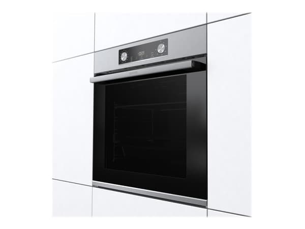Gorenje Essential BOS6737E13X - Ugn - inbyggd - fördjupning - bredd: 56 cm - djup: 55 cm - höjd: 59 cm - med självrengöring - Klass A - rostfritt stå