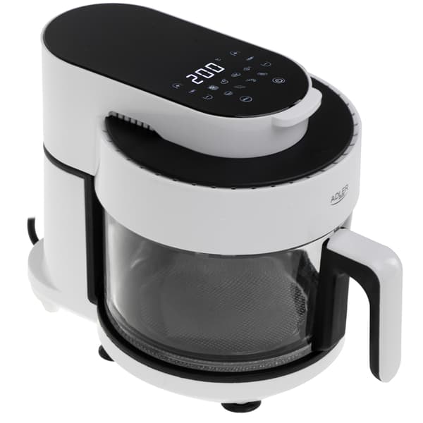 Adler Airfryer 3L lasikulholla terveelliseen ruoanlaittoon