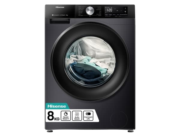 Hisense washing machine WF3S8043BB3 8kg A-30%