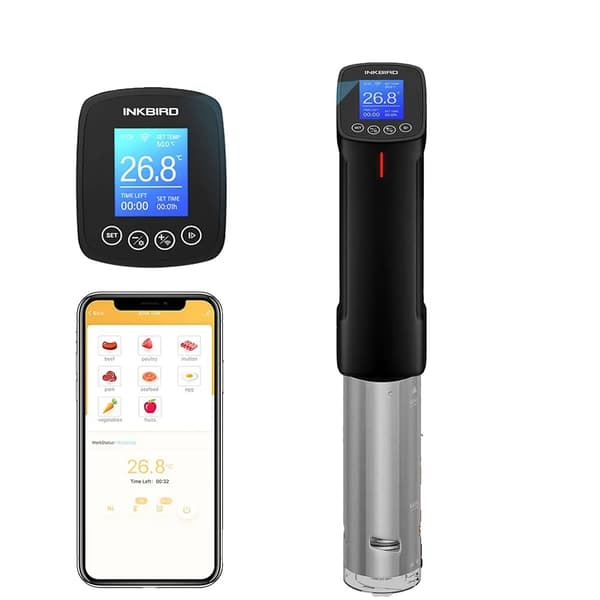 Sous Vide Cooker, WiFi Kontrol, Præcisions Temperaturkontrol,ISV-100W