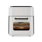 Elektrisk Air Fryer, 15L Kapacitet, Alsidige Madlavningsmuligheder,Hvid