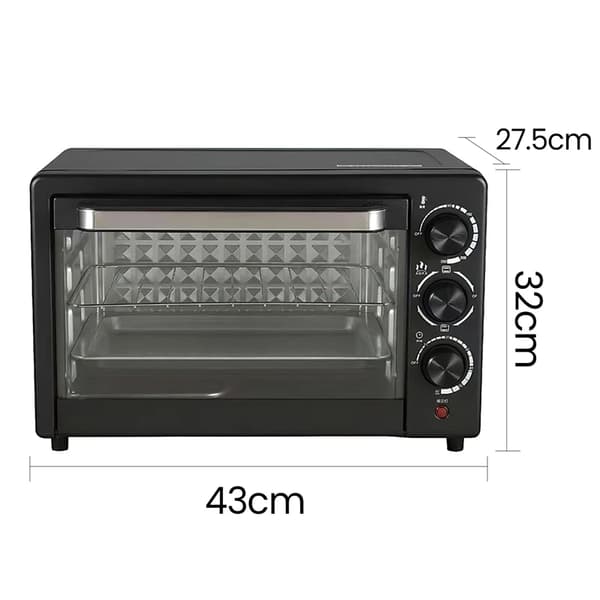 Mini elektrisk ugn, 22L kapacitet, 800W effekt,220V