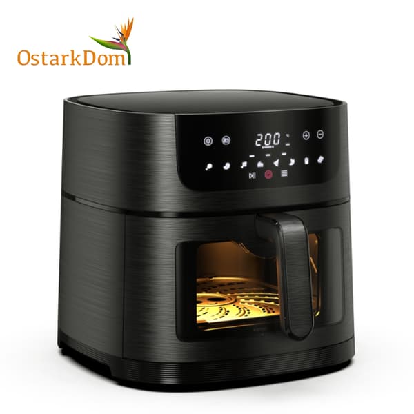 Oliefri Air Fryer, 6L Kapacitet, 1500W Effekt,EU