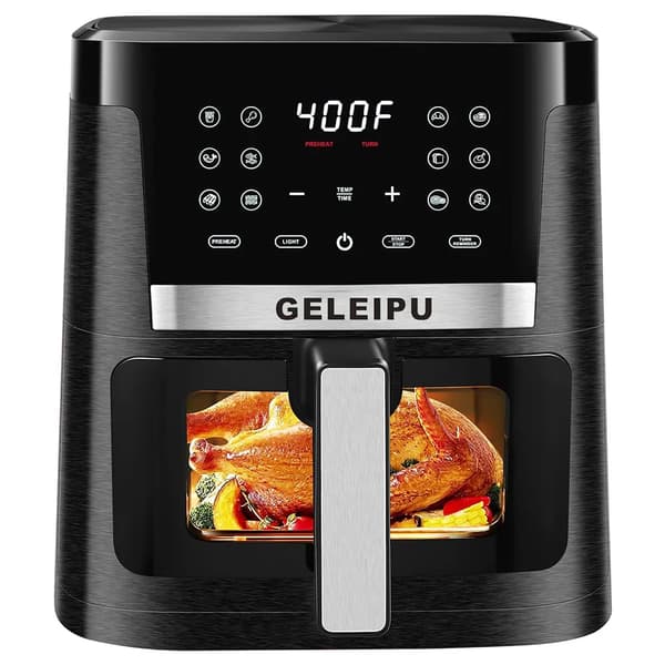 Luftfryer, 1700W effekt, 7,5 kvart kapacitet,GELEIPU DL27