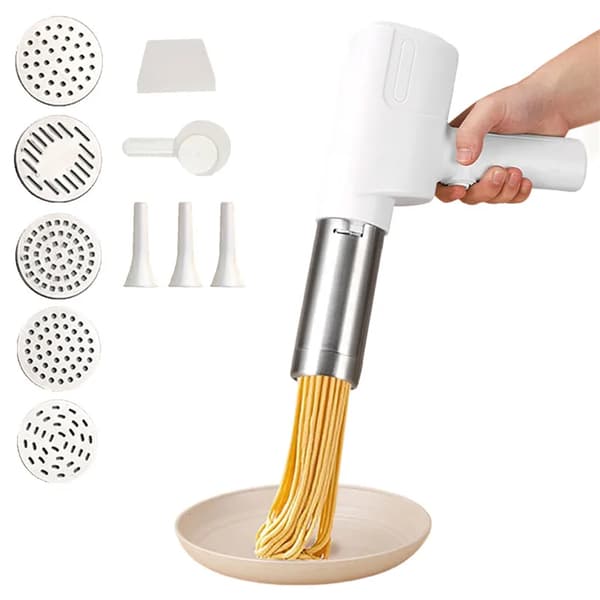 Elektrisk Noodle Maker, 50W Effekt, 1500 mAh Batteri,1 sæt
