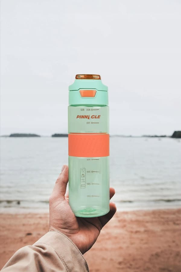 Vandflaske med hank sports 650 ml Pinnacle PHY-B-1001 blå