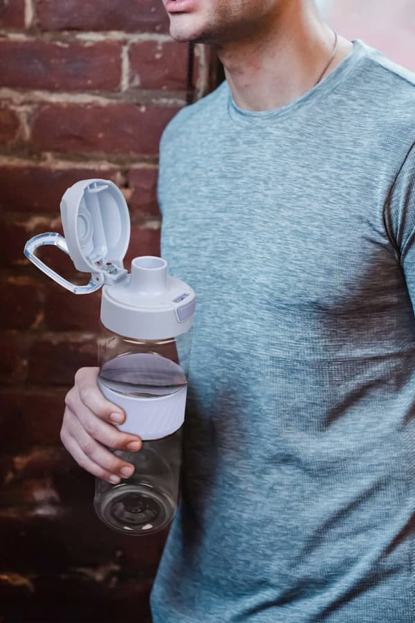 Vandflaske med hank sports 650 ml Pinnacle PHY-B-1001 blå
