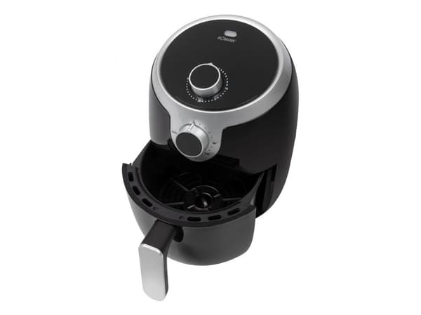 Bomann FR 6050 H CB - Varmluftsteker - 1.8 liter - 1000 W - svart / sølv