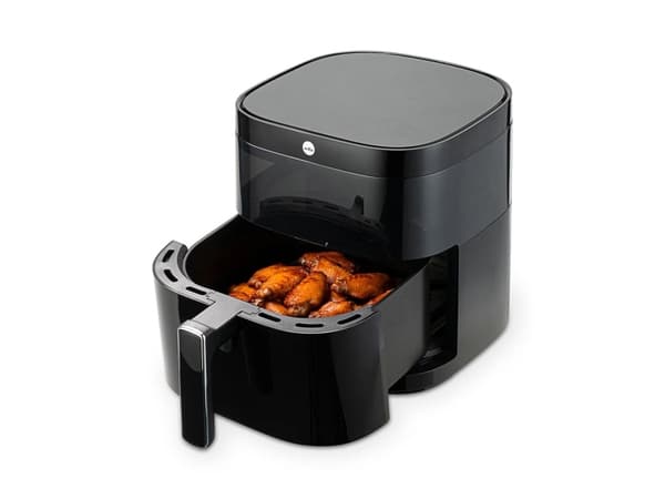 Wilfa AFD-60B, Varmluftsteger, 6 L, 30 °C, 200 °C, Enkelt, Sort