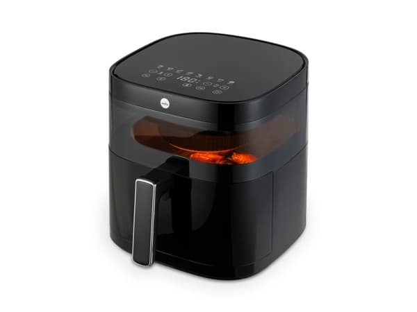 Wilfa AFD-60B, Varmluftsteger, 6 L, 30 °C, 200 °C, Enkelt, Sort