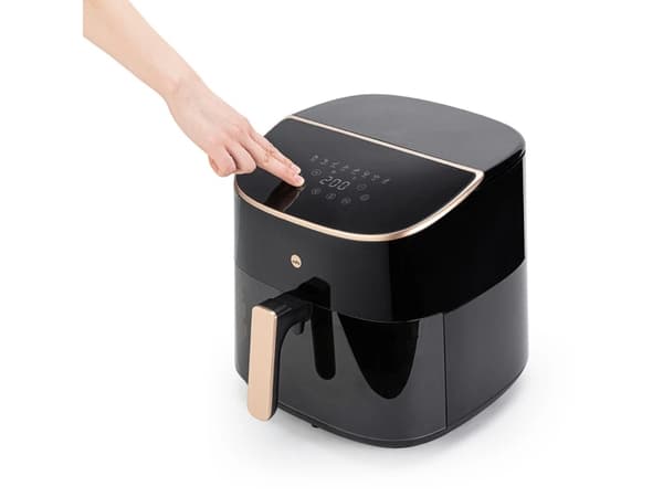 Wilfa AFD-80, Varmluftsteger, 8 L, 30 °C, 200 °C, Enkelt, Sort
