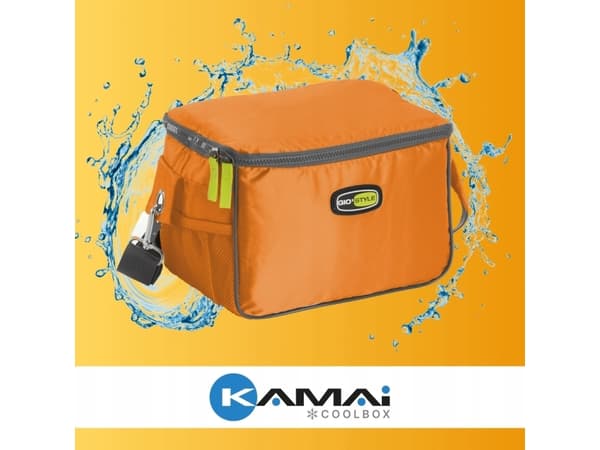 Thermal lunch bag Vela+ assorted light blue/yellow/orange 8000303308713