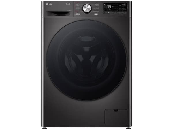 LG F4DR711S2BA 11/6 kg syvyys 56,5 cm 1400 rpm musta