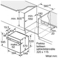 Miniatyrbild 10 av 11: Siemens iQ300 fristående ugn, stål, HB574ABR3F