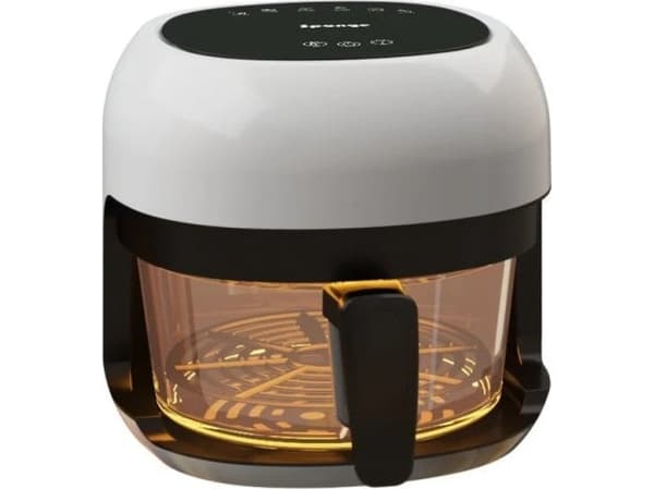Sponge Sponge Air Fryer Ovn 4L Glass Cooker fettfri frityrkoker