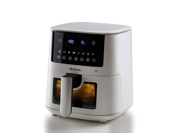 Ariete 4633/03, Varmluftsteger, 4 L, Enkelt, Hvid, Berøring, 1400 W Vit