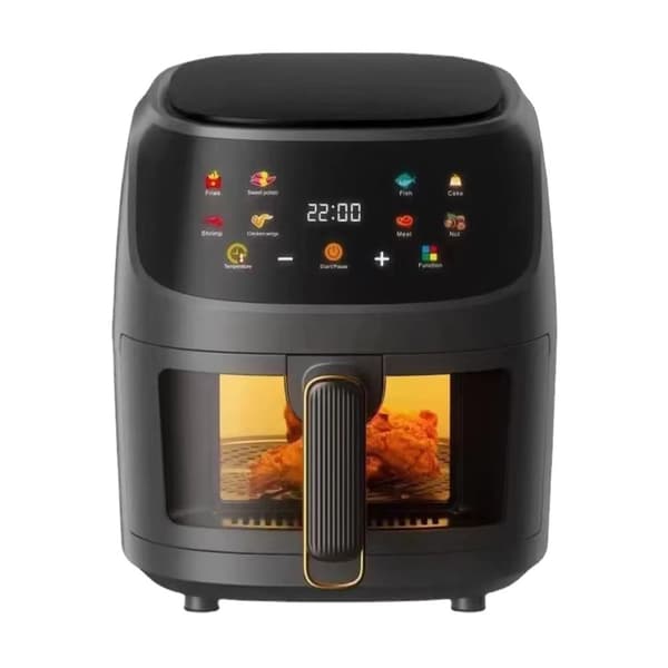 Luftfryer, 1300W effekt, 8L kapacitet,sort, EU