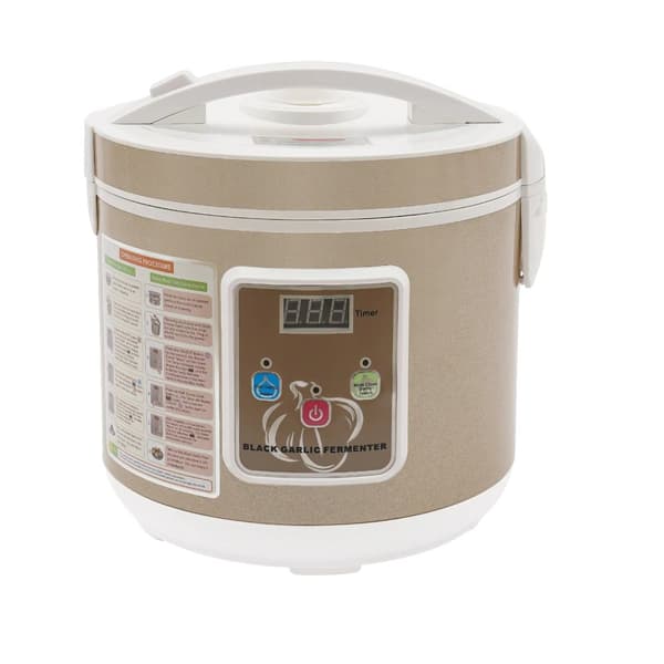 Svart Vitlök Fermenter, 5L Kapacitet, Automatisk Fermentering,ljus gul