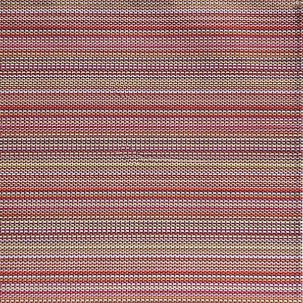 Bordstablett, fint band, 45x33 cm, förpackat per 6 st, färglinjer orange/röd
