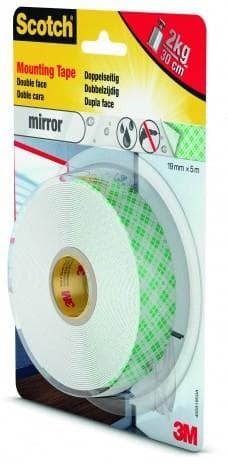 Scotch® monteringstape, 40031950, spejl, 5 mx 19 mm