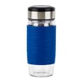 Miniatyrbild 1 av 11: Emsa N20805 Temugg Temugg av dubbelväggigt glas | håller dig varm i 1 timme| 0,4 liter | avtagbar sil | BPA-fri | 100% tight | läckagesäker | blå