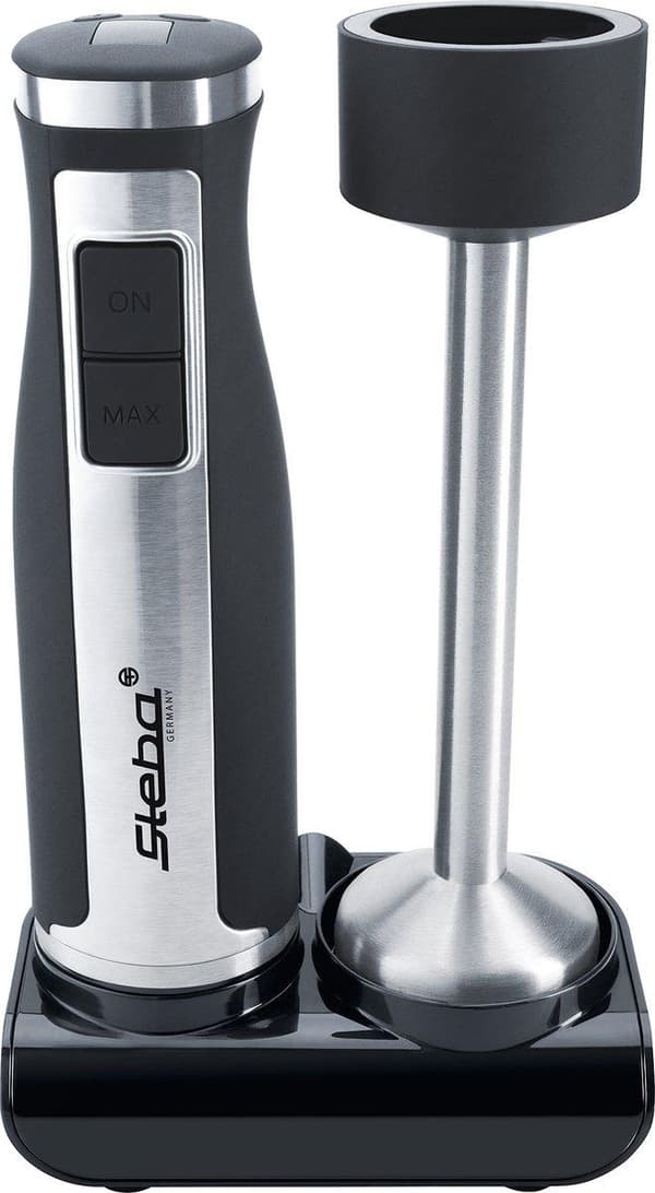 Steba MX40 - Stavmixer + Chopper + Visp + Puréstick - 700W - Rostfritt stål