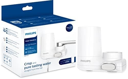Philips Water AWP3703 X-Guard on hanavesisuodatin, juomaveden suodatin hanoihin, valkoinen, pystysuora X-Guard