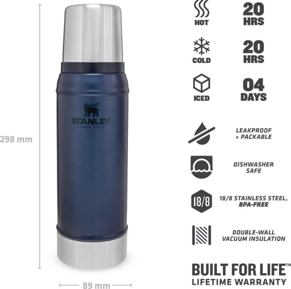 Stanley The Legendary Classic Bottle 0,75L - termosflaska - Nightfall