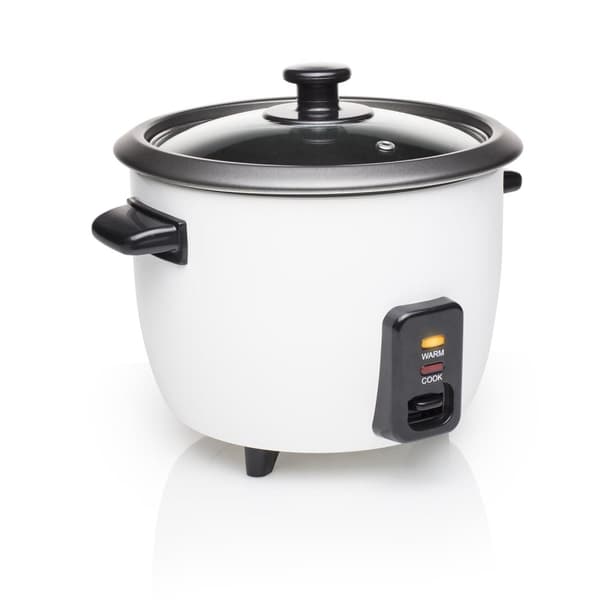 Tristar RK-6117 riskoger - 0,6 liter - Aftagelig indre pande - Hvid