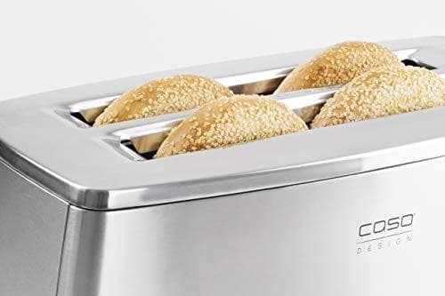Caso Inox4 Leivänpaahdin 4 siivua ruostumaton teräs 1850 W (2779)