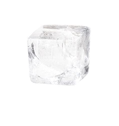 APS silikoninen jääpalatarjotin kirkkaalla kannella 9 jääpalalle Koko 4 x 4 x 4 cm