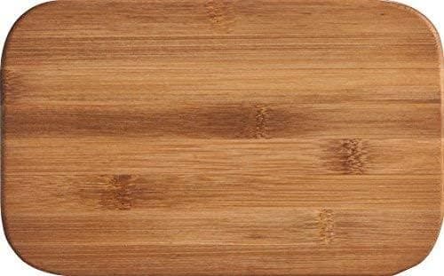 Zeller 25260 skärbräda set med 3 / 22 x 14 x 0,8 cm bambu