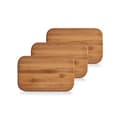Miniatyrbild 1 av 5: Zeller 25260 skärbräda set med 3 / 22 x 14 x 0,8 cm bambu