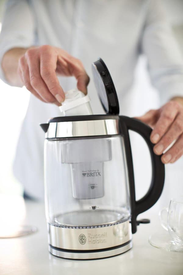 Russell Hobbs 20760-70 Clarity BRITA vattenfiltersystem - vattenkokare i glas