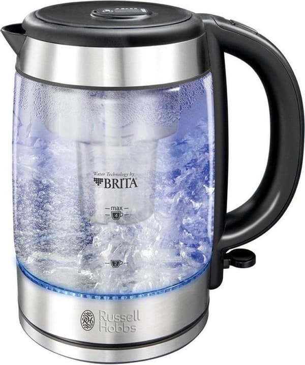 Russell Hobbs 20760-70 Clarity BRITA vattenfiltersystem - vattenkokare i glas