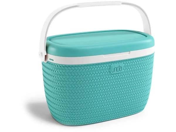 Cooler bag LINDA, blue, 43 x 27 x 28 cm, 18 l