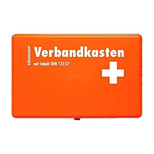 Söhngen Kiel KU första hjälpen-kit (med fyllning, orange, fodral av ABS-plast) 260x160x80 mm, 3003045