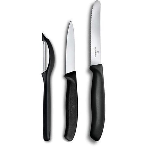 Victorinox SwissClassic Køkkensæt - 3-delt - Sort