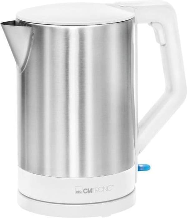 Clatronic WKS 3692 - Elkedel - 1,5 l - Rustfrit stål Hvid - 2200 W