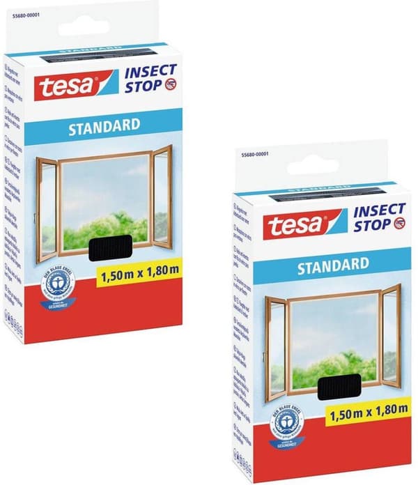 Fluenet sæt standard 2x 1,5 mx 1,8 m hvid (55680-00500-04)