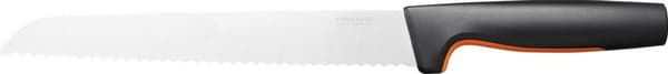 Fiskars Brødkniv med funktionel form 21 cm - Rustfrit stål - Softtouch anti-skrid belægning