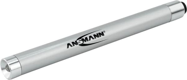 ANSMANN taskulamppu X15 LED 15 lm hopea 2x AAA (1600-0169)