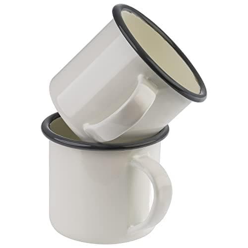 APS emaljekrus, 350 ml, sæt af 2, lavet af ovnfast, tredobbelt emaljeret metal, høj - 1 stk (98668)