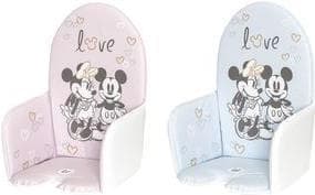 keeper Mickey højstolspude, universal til høje stole, med velcrolukninger, Lena, blå (skyblå)