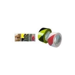 3M Scotch pehmeä PVC-teippi 767i, puna-valkoinen 50,8 mm x 33 m, sopii erityisen hyvin vaaramerkintään (767RW50)