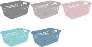 hoitaja "jost" pyykkikori, leveys: 650 mm, nordic pink, tilavuus: 52 litraa, materiaali: PP - 1 kpl (1078158100000)