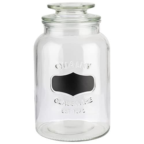 APS opbevaringsglas DANSKE, 1,5 liters glasbeholder, inklusive glaslåg med forsegling og - 1 stk (82267)