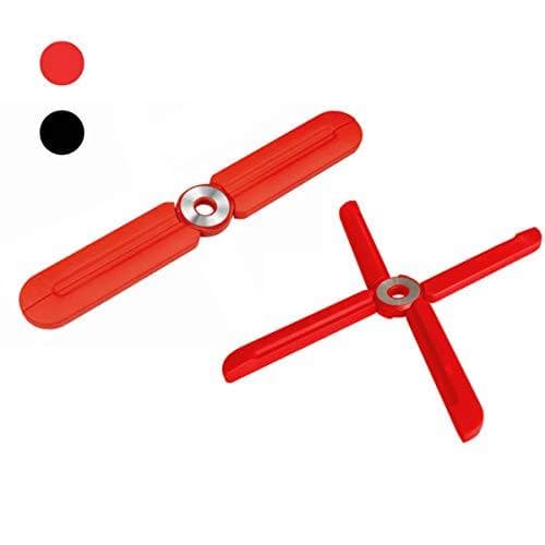 WEDO design bordskåner lavet af silikone, foldbar, rød, pladsbesparende, foldes ud til et kryds, ikke skylles - 1 stk (206 300102)