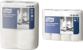 KØKKENHÅNDKLÆDE TORK 1 PAKKE=4 RULLER (120305)